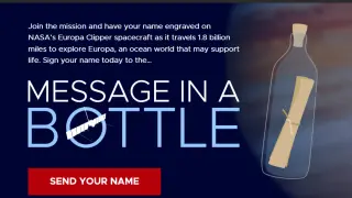 'Mensaje en una botella', de la NASA