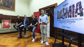 Presentación de la campaña de abonados del Casademont Zaragoza