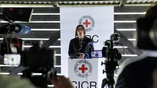 Mirjana Spoljaric Egger, Presidenta del Comité Internacional de la Cruz Roja (CICR).
