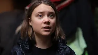 La activista sueca Greta Thunberg.