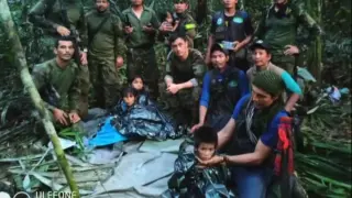 Los cuatro menores desaparecidos en la selva inician su recuperación en el Hospital Militar de Bogotá