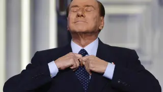 Silvio Berlusconi, en una imagen de 2012. Former Italian prime minister Silvio Berlusconi dies