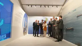 En Algeciras (Cádiz), Felipe VI preside junto al Rey de Países Bajos las jornadas de trabajo tituladas 'Acelerando la transición energética de Europa. Corredor Marítimo de Hidrógeno Verde entre el Sur y el Norte de