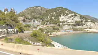 La playa de Vallcarca de Sitges es una de las señaladas