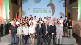Más de 100.000 alumnos participan en las 23 ediciones de los Premios Emprender en la Escuela en Aragón