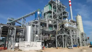 Una de las plantas de biogás del grupo BelEnergía