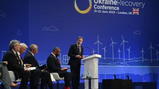 Londres acoge la Conferencia para la Recuperación de Ucrania.