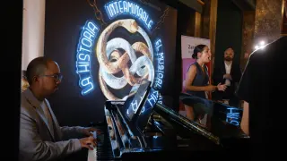 Presentación del musical 'La historia interminable' en el Teatro Principal de Zaragoza