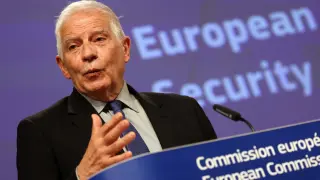 Josep Borrell en Bruselas el 20 de junio de 2023.