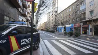 El crimen se cometió en una vivienda de la avenida de Madrid.