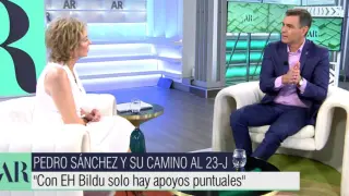 Pedro Sánchez, en el programa de Ana Rosa este martes.