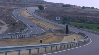 El accidente ha ocurrido sobre las 5.00 de este jueves en la A2, a la altura de Alhama de Aragón.