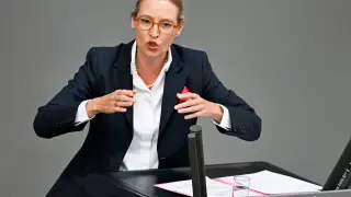 Alice Weidel, líder del partido ultraderechista Alternativa para Alemania (AfD)