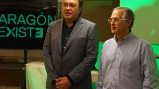 Tomás Guitarte y Francisco Juárez, de Aragón Existe