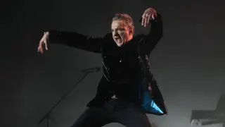 El cantante de Depeche Mode, Dave Gahan, durante su actuación en junio en el Festival Primavera Sound.