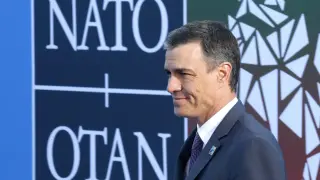Pedro Sánchez en la reunión de la OTAN en Vilnius, Lituania.