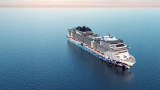 Un crucero de MSC, en una imagen de archivo.