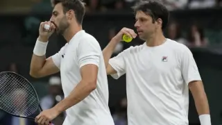 El español Marcel Granollers y el argentino Horacio Zeballos vuelven a la final de dobles masculinos de Wimbledon 2023