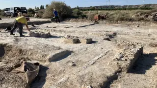 Yacimiento romano-republicano de La Cabañeta, en El Burgo de Ebro.