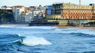 Imagen general de Biarritz, en Francia