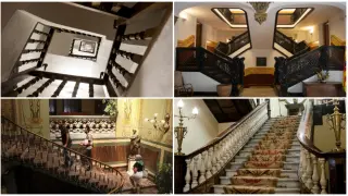 Algunos ejemplos de las escaleras más vistosas e icónicas de Aragón.