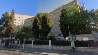 Hospital Regional de Málaga, donde falleció la mujer tras ser trasladada en helicóptero.