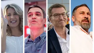 Los candidatos a presidir el Gobierno de España