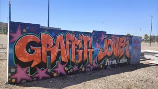 Un grafiti en Zaragoza