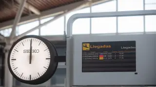 Actividad en el aeropuerto de Zaragoza el 20 de julio de 2023.
