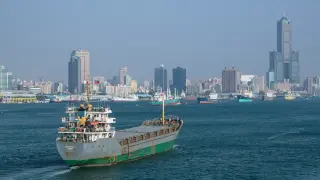 Imagen de archivo del puerto de Kaohsiung, en Taiwán.