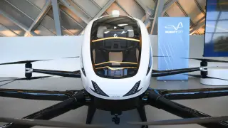 Presentación vehículo aéreo Mobility City