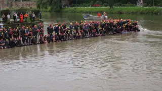 Una competición de triatlón, en una imagen de archivo.