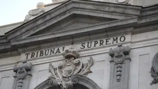 Fachada exterior del Tribunal Supremo.