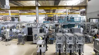 Imagen de archivo del pasado año de la fábrica de lavadoras de BSH en La Cartuja.