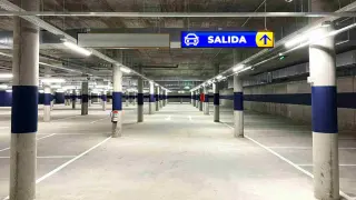 En imágenes, el nuevo Parking Bruil de Zaragoza, ya abierto al público.