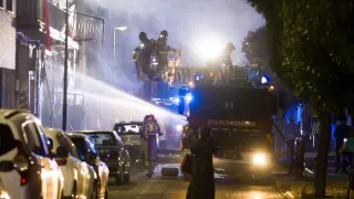Fuerte explosión de gas en un edificio de Valladolid