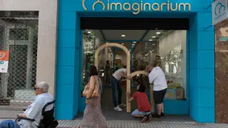 Tienda de Imaginarium en la calle León XIII de Zarago