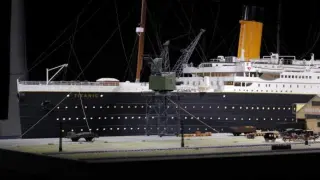 Imagen de archivo de una maqueta del Titanic.