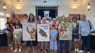Presentación del cartel que anunciará las Fiestas Generales de Tarazona 2023.