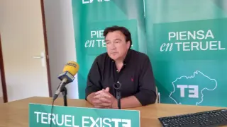 Tomás Guitarte, durante su valoración del acuerdo de investidura entre PP y Vox.