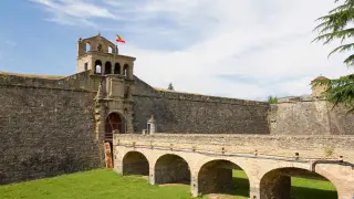 Vista general del Castillo de San Pedro o Ciudadela de Jaca