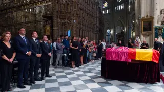 El funeral tuvo lugar en la catedral de Toledo