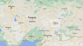 El terremoto se registró en la región de Malatya