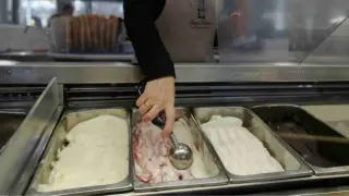 Variedad de helados