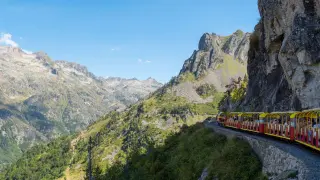 El tren de Artouste es el más alto de Europa