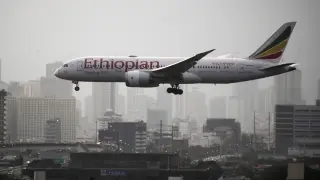Un vuelo de Ethiopian airlines.