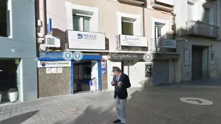 La administración de Lotería del Coso Alto de Huesca.