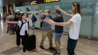 Llegan a Valencia algunos de los turistas atrapados en Etiopía