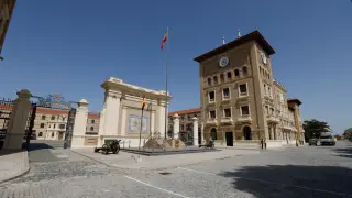 Instalaciones de la Academia General Militar de Zaragoza antes de la incorporación de Leonor.