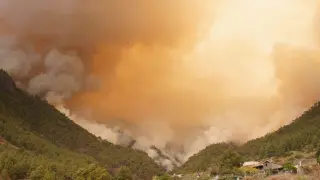 Incendio en Tenerife